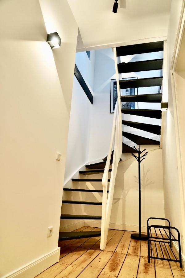 Luxurioese Maisonette Wohnung Im Szenenviertel Wuppertal Esterno foto