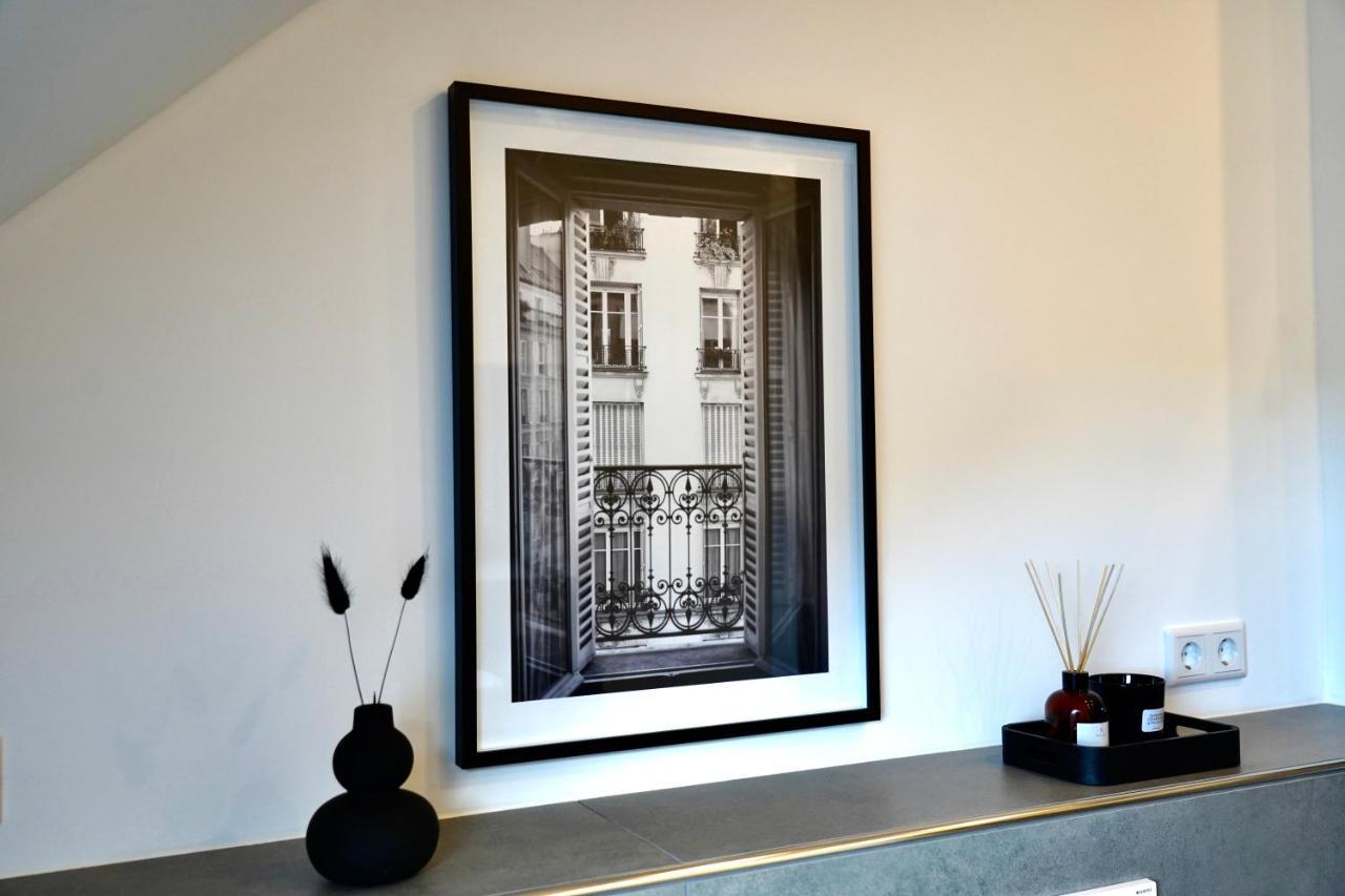 Luxurioese Maisonette Wohnung Im Szenenviertel Wuppertal Esterno foto