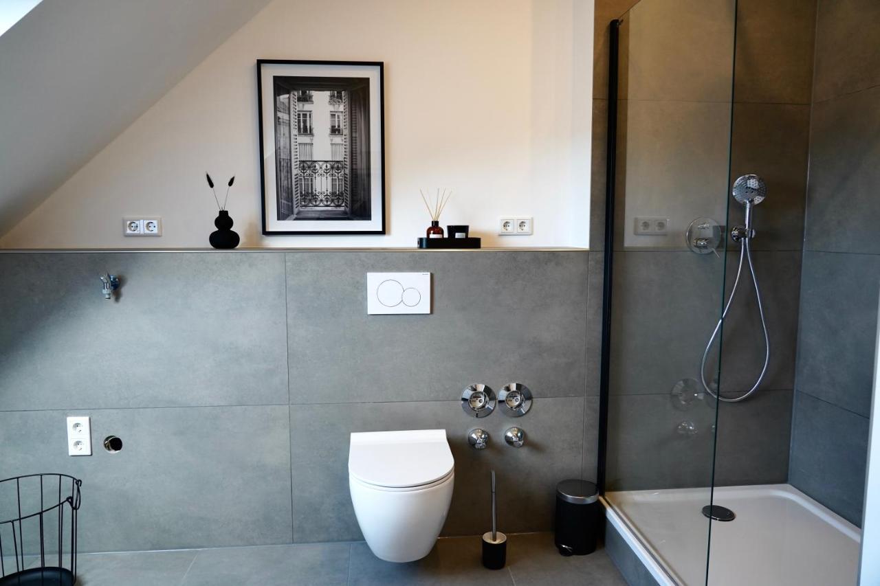 Luxurioese Maisonette Wohnung Im Szenenviertel Wuppertal Esterno foto